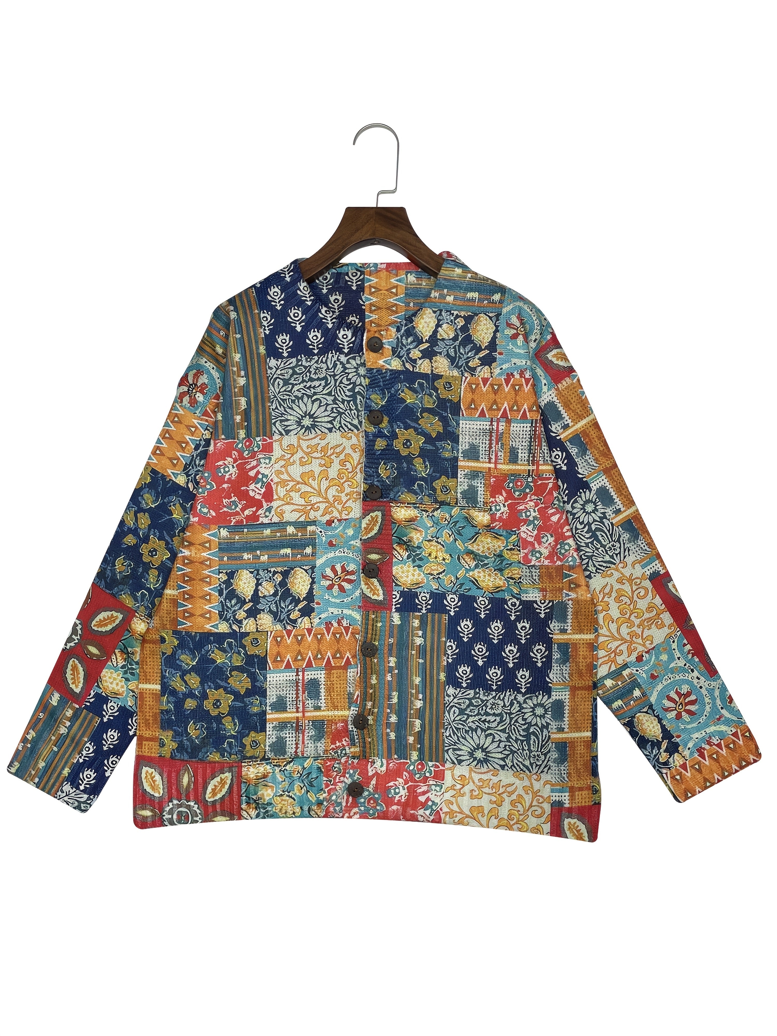 Pauline | Stylish Print Cardigan