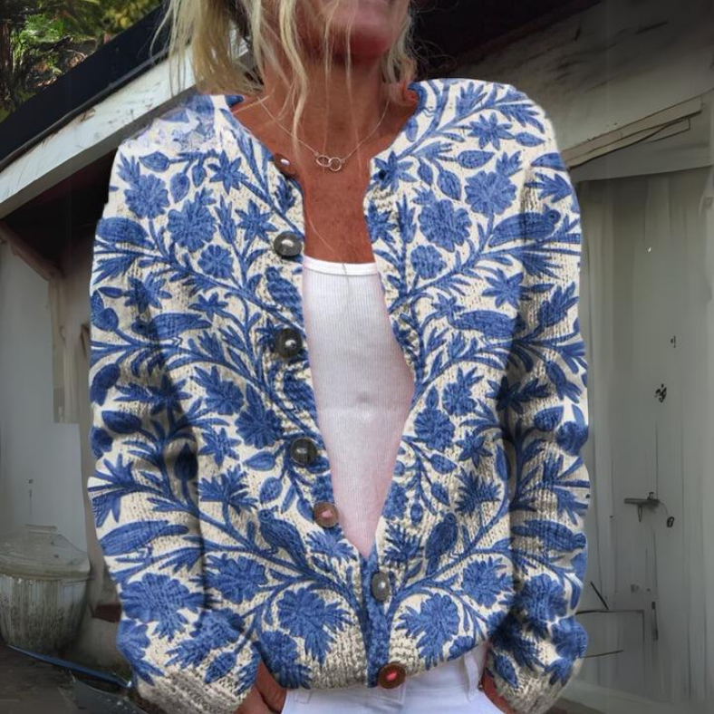 Fiona | Floral Cardigan