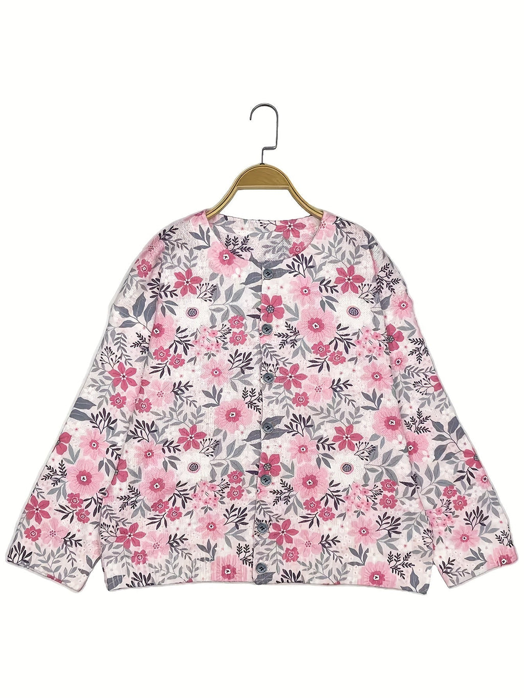 Quinn | Knitted Floral Cardigan