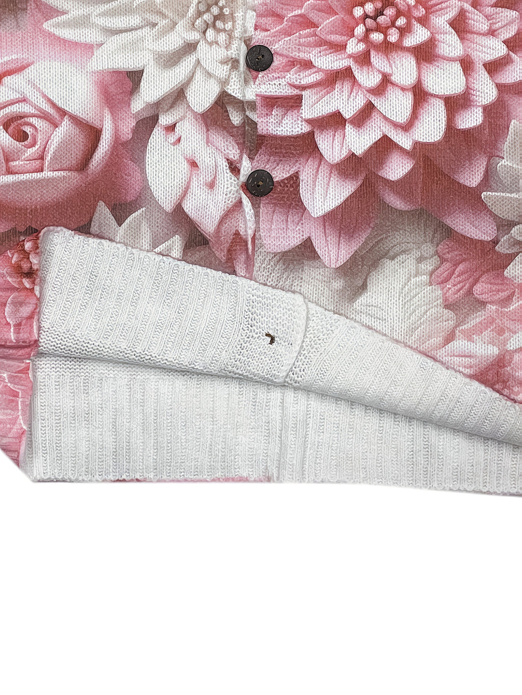 Jackie | 3D Floral Print Cardigan